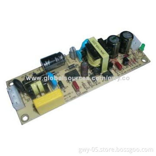 Switch Power Supply with Single Output of 5.08V, 5W, Measures 105x 35x 25mm